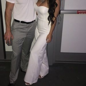 Lulus white jumpsuit